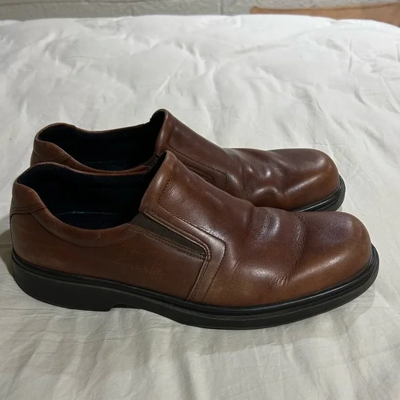 Ecco | Shoes | Ecco Mens Size Eu 46 Brown Slip On Shoes  display picture 1